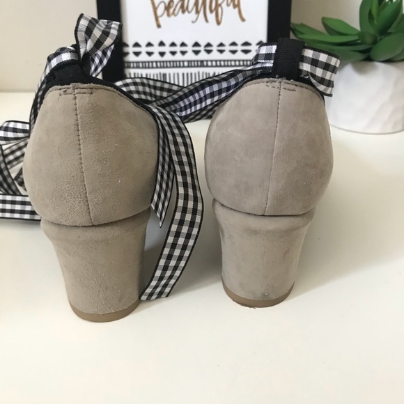 SALE Anthropologie Liendo Ribbon Tie Pumps - Picture 5 of 7